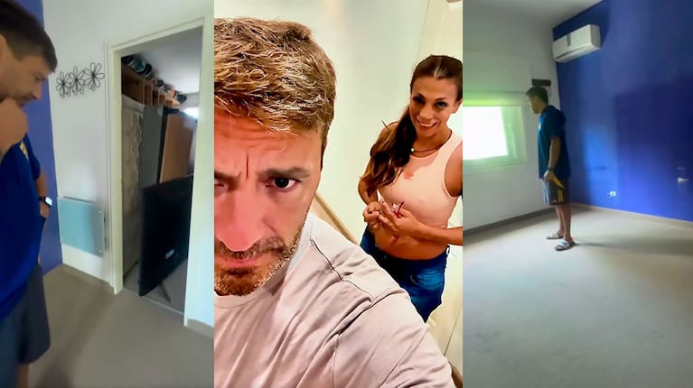 Así quedó el nuevo cuarto de Ximena Capristo y Gustavo Conti tras la remodelación (captura de Instagram)