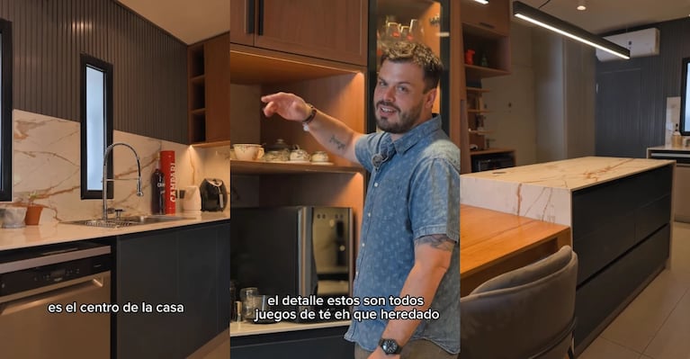 Así quedó la casa de Nacho Otero: pasó de un antiguo 5 ambientes a una propiedad moderna y funcional | Créditos: Instagram @otero_nacho