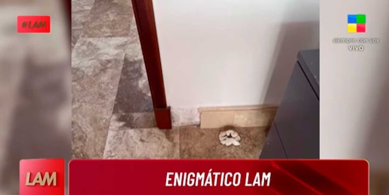 Así quedó la casa que alquilaba Romina Uhrig en General Rodríguez (Foto: captura América TV)