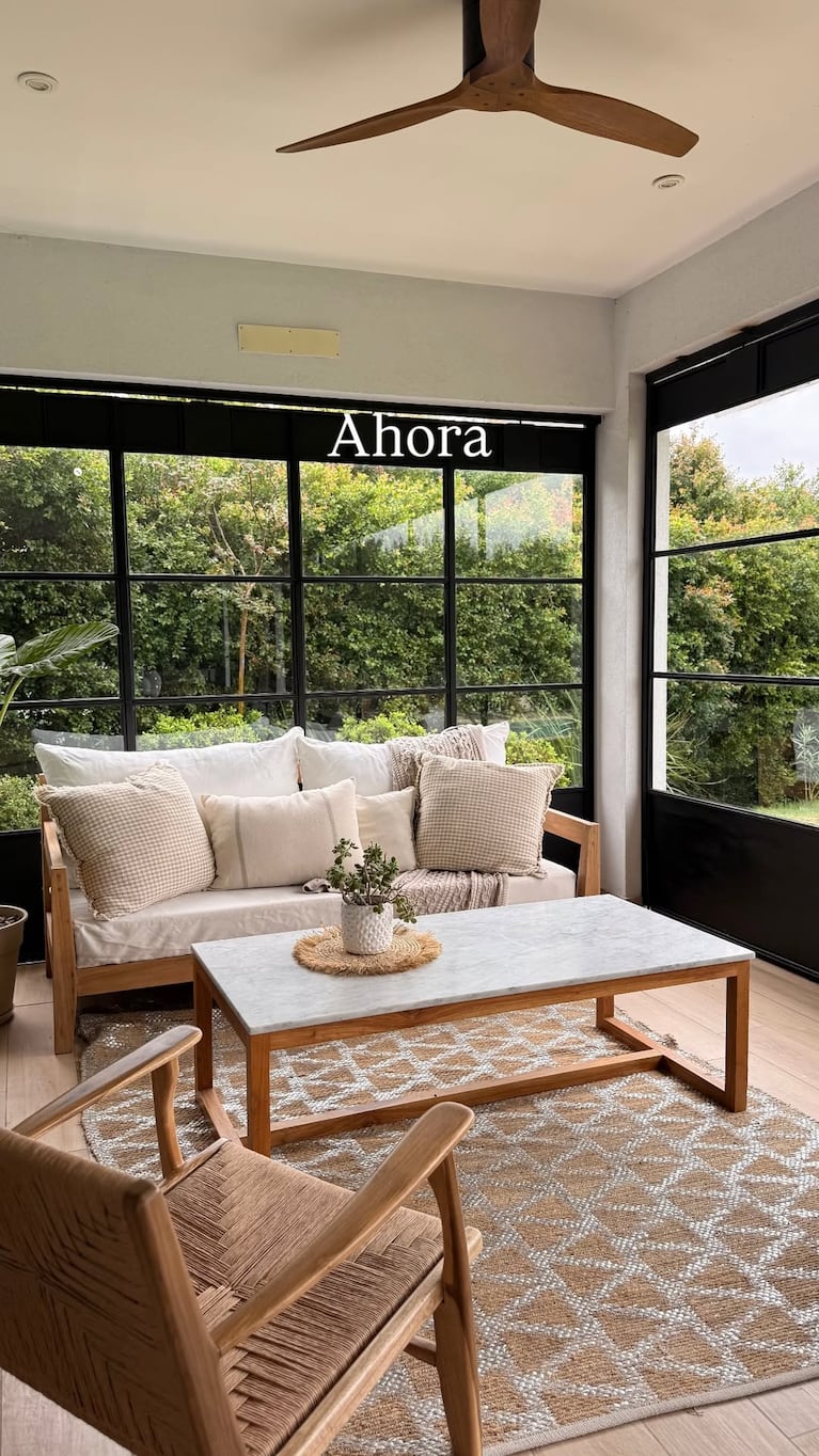 Así quedó la espectacular casa de Noelia Marzol tras una impactante renovación (Foto de Instagram)