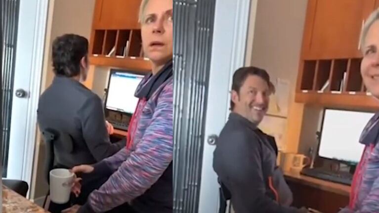 Así reacciona este padre cuando su hija le cuenta un clásico chiste malo