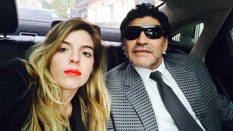 Así reaccionó Dalma Maradona contra un exfutbolista inglés que le dedicó un fuerte mensaje a Diego.