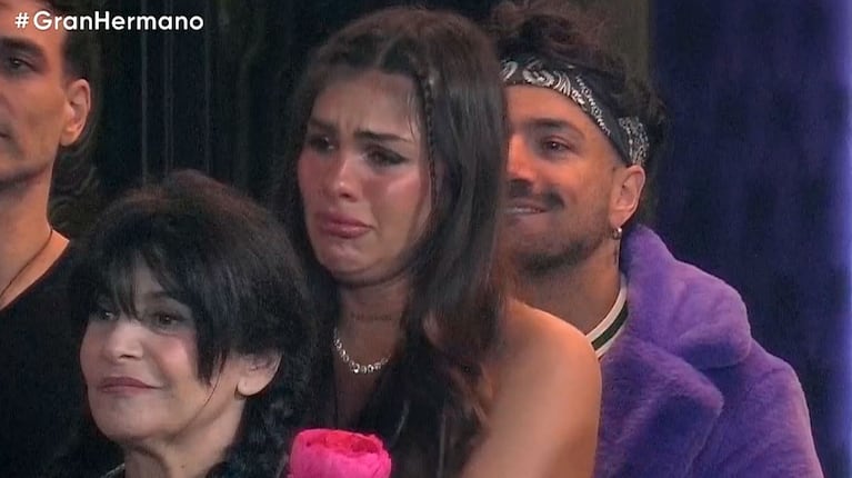 Así se despidió Zunino de Luana en Gran Hermano (captura de Telefe)