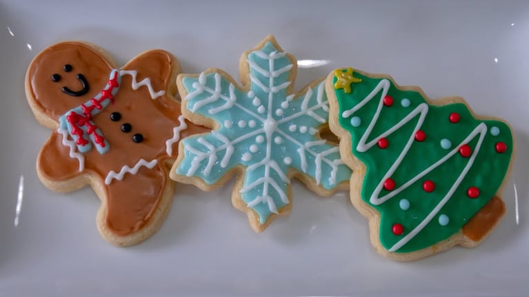 Así se hacen las galletitas navideñas para la felicidad de los chicos