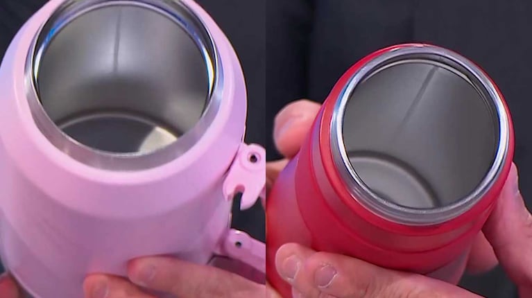 Así se identifican termos truchos (Foto: captura América TV)