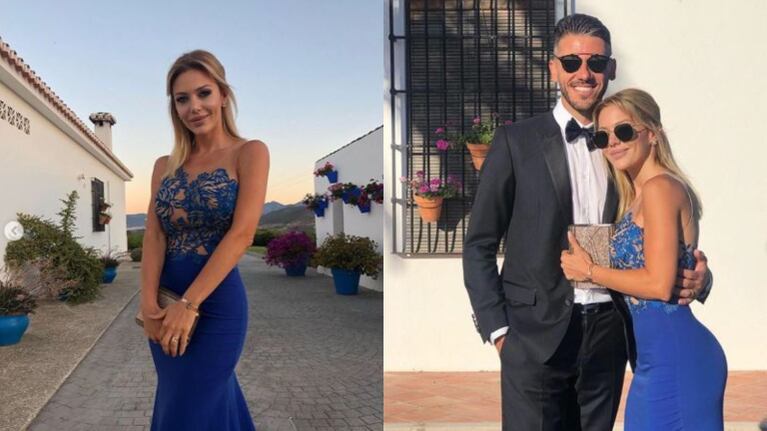 Así se lookearon Anderson y Demichelis para una boda: ¡divinos!
