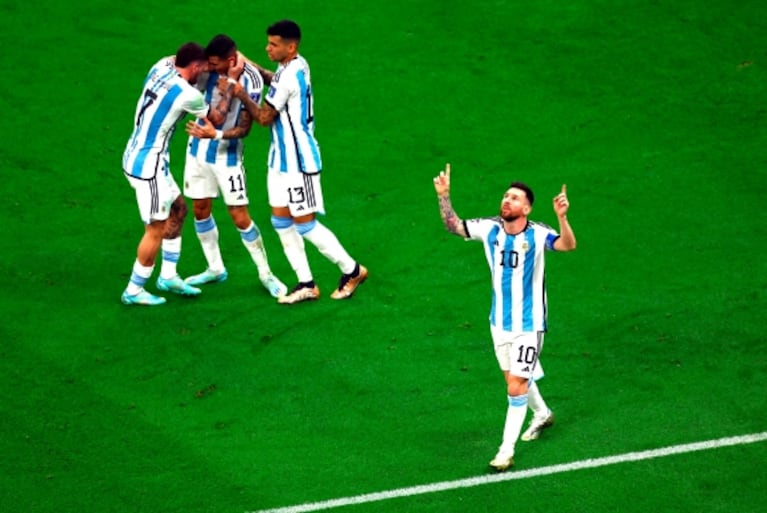 Así se vivió la final del Mundial Qatar 2022 entre Argentina y Francia alrededor del Mundo: todas las fotos