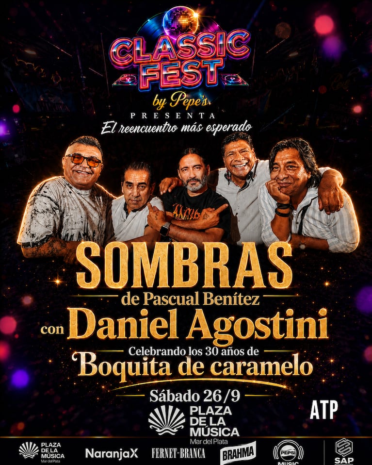 Así será el regreso del Grupo Sombras con Daniel Agostini.