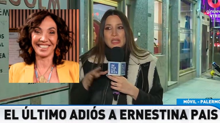 Así será el último adiós a Ernestina Pais (captura de Elnueve)