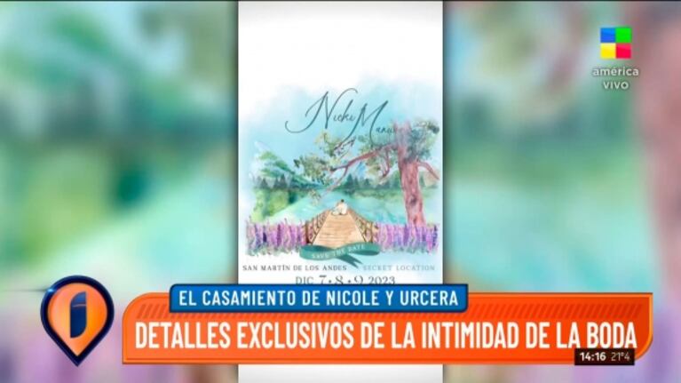 Así serán los looks de Nicole Neumann para su boda de tres días con Manu Urcera
