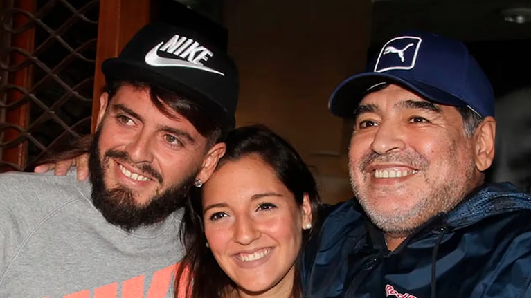 Así son las fuertes peleas de Jana Maradona y Diego Junior.