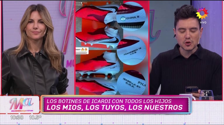 Así son los nuevos botines de Mauro Icardi.