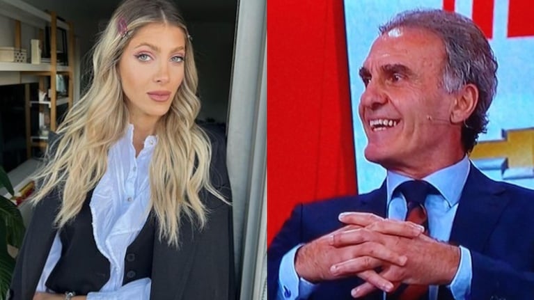 Así sorprendió Cande Ruggeri a su papá en el Día del Padre: el emotivo regalo