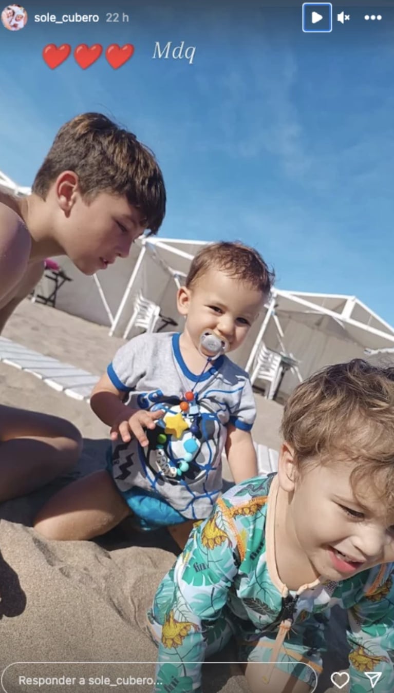 Así veranea Indiana en Mar del Plata con Fabián Cubero y Mica Viciconte, lejos de Nicole Neumann: las fotos