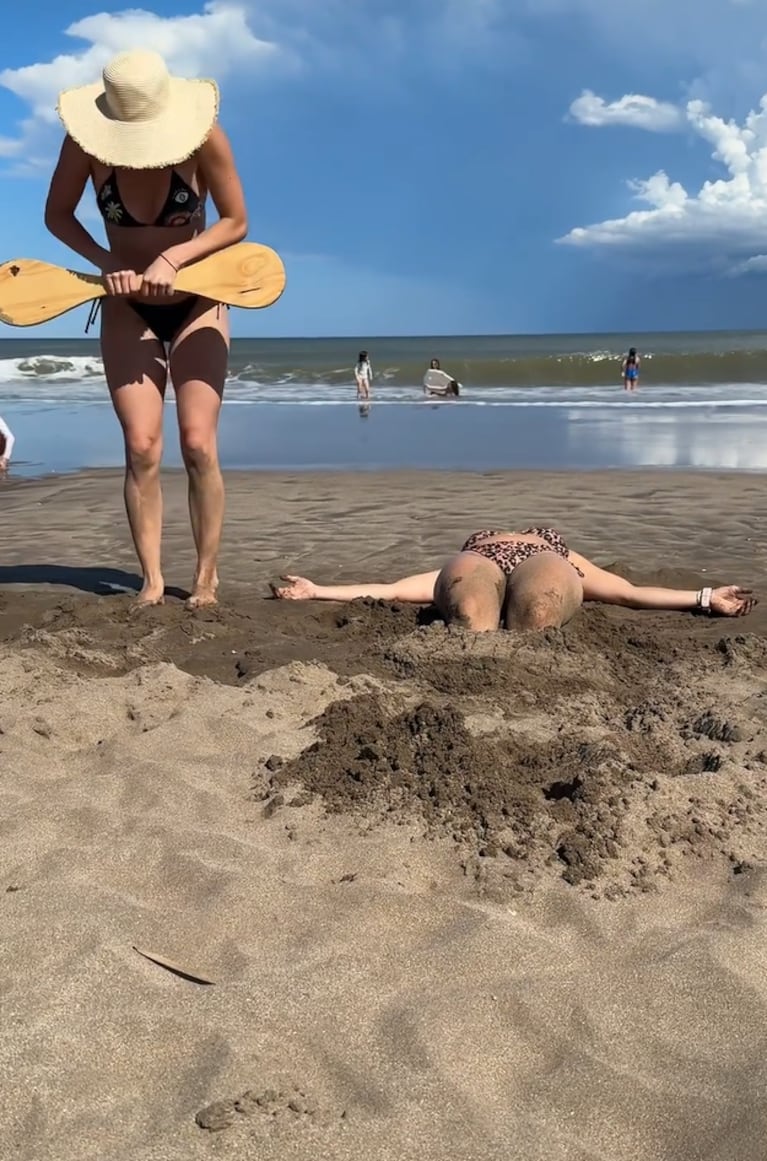 Así veranea Indiana en Mar del Plata con Fabián Cubero y Mica Viciconte, lejos de Nicole Neumann: las fotos