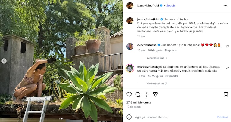 Asi vive Juana Viale