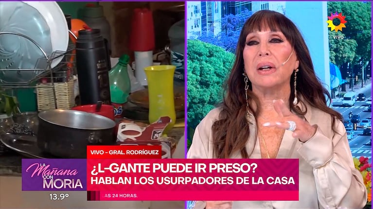Así vive la familia que ocupa la casa de L-Gante