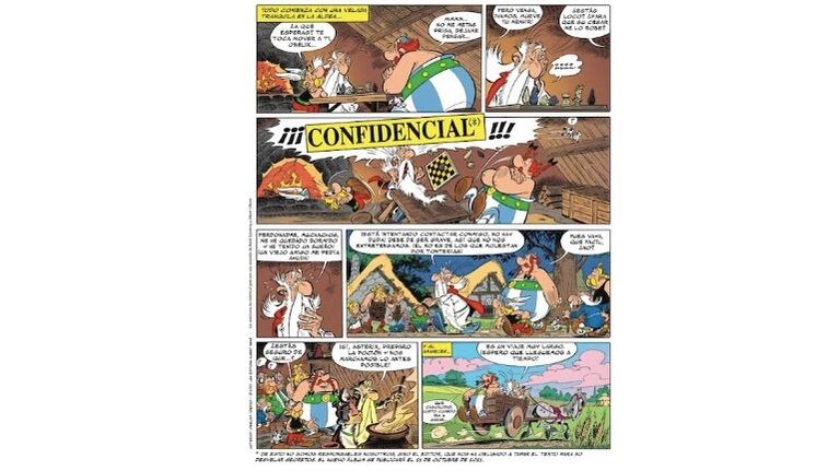 Astérix regresa en 2021 con nuevo viaje y personaje. Foto: DPA.