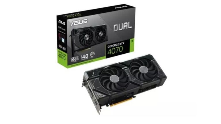 Asus personaliza las nuevas tarjetas gráficas Nvidia GeForce RTX 4070