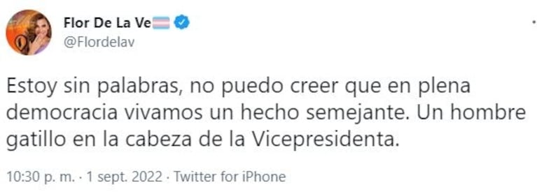 Ataque a Cristina Kirchner: qué dijeron Gonzalo Heredia, Pablo Echarri, Flor de la Ve y Ricardo Montaner