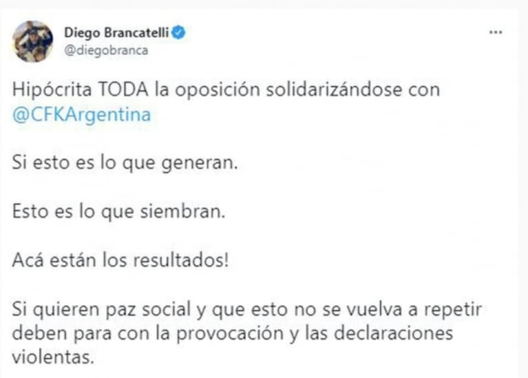 Ataque a Cristina Kirchner: qué dijeron Gonzalo Heredia, Pablo Echarri, Flor de la Ve y Ricardo Montaner