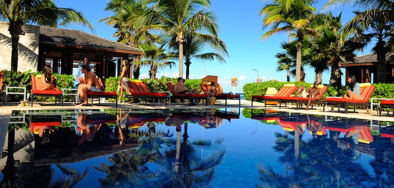 Atlantis Paradise Island Hotel, Bahamas, donde Lionel Messi pasa sus vacaciones. (Foto: Web)