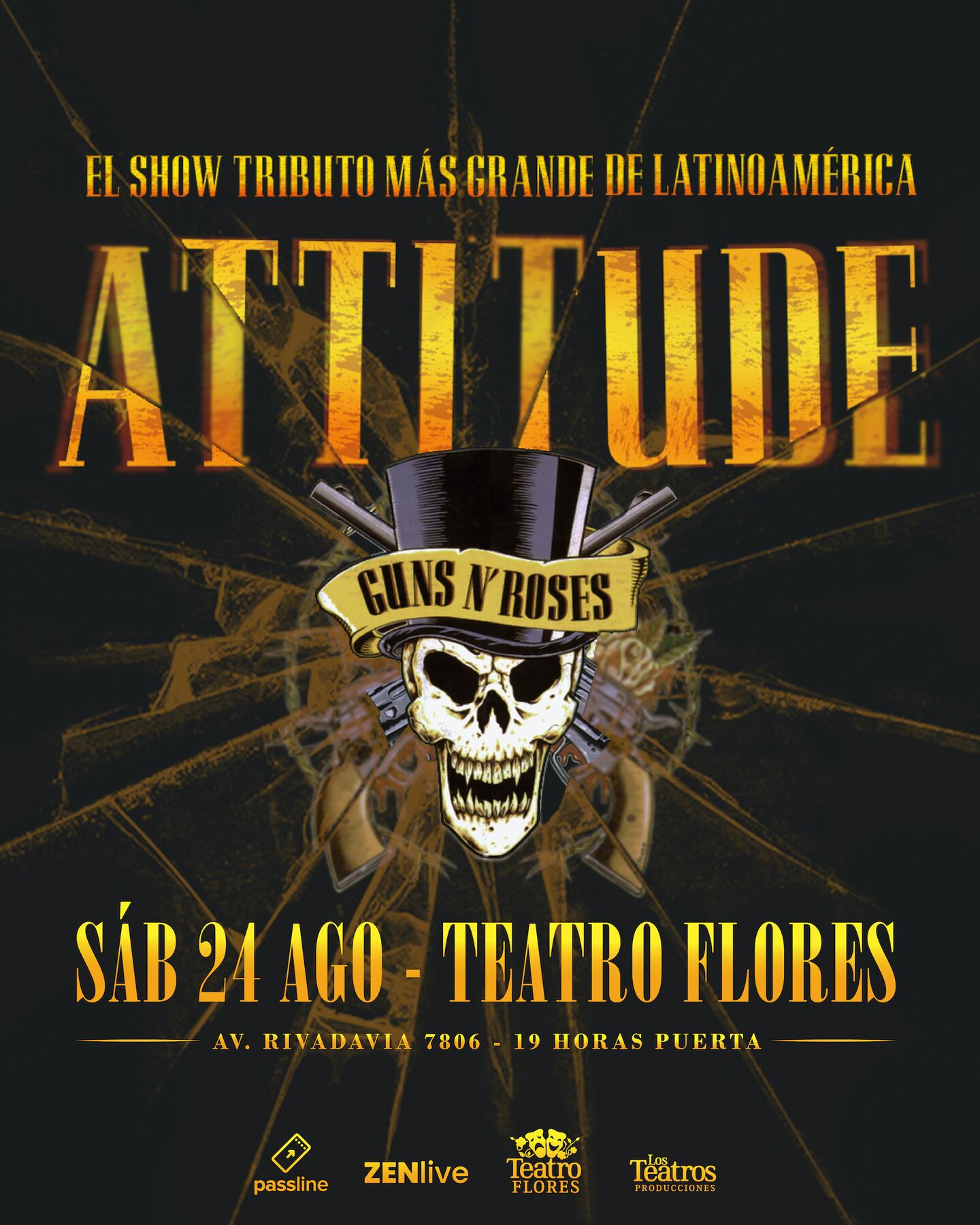 attitude en el teatro flores el show tributo mas grande de latinoamerica a guns n roses DPRXHTQUPBEADJJ7OEBIICOQM4