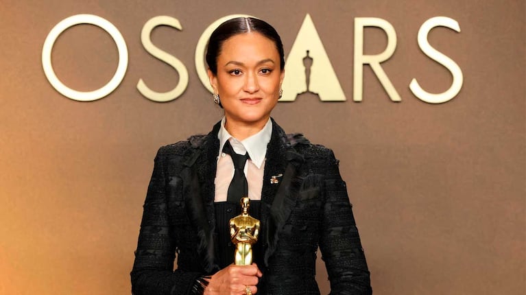 Autumn Durald Arkapaw, premio a Mejor fotografía por Sinners (Foto: REUTERS/Mario Anzuoni)