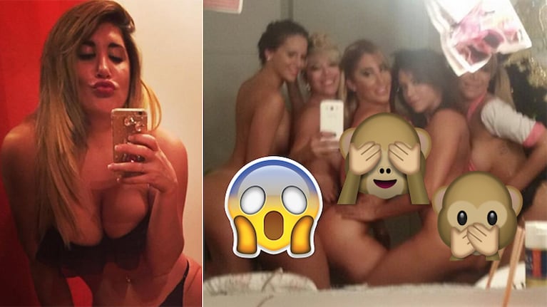 Ayelén Paleo y su foto más hot con sus compañeras de Segunda Vuelta: ¡desnudas en el camarín!