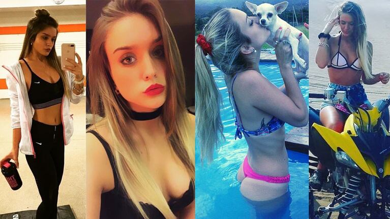 Azul López, la exnovia de Tyago Griffo. (Foto: Instagram)