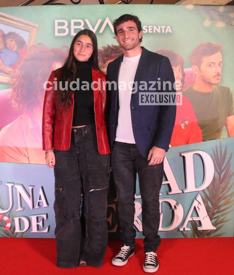 Azul y Valentín Giordano Yankelevich (Foto: Movilpress)