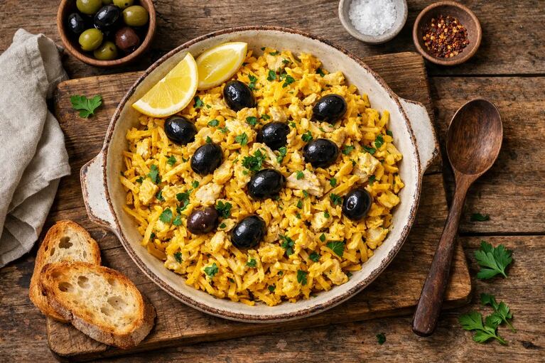 Bacalhau à Brás, el plato favorito de Cristiano Ronaldo.
