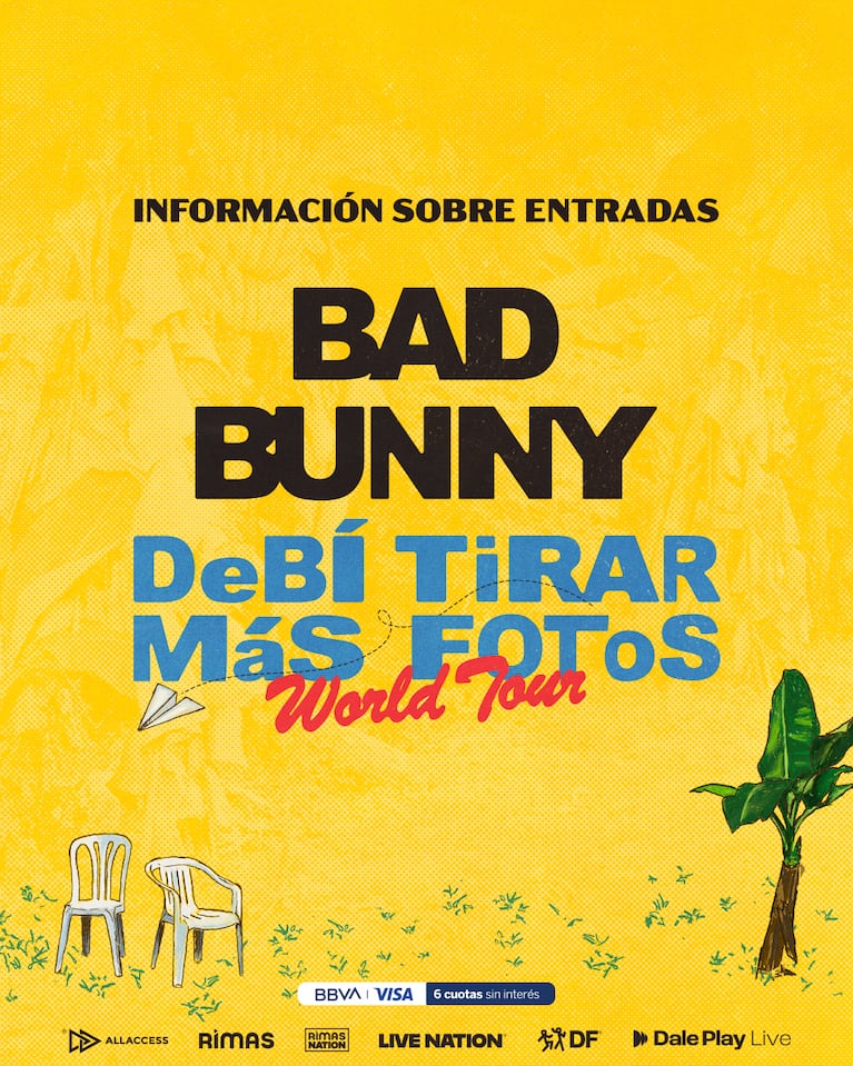 Bad Bunny en Argentina: arranca la preventa y venta de entradas