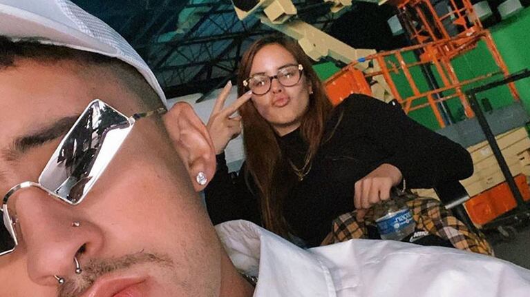 Bad Bunny escribió una nueva canción con su novia: escuchá En Casita