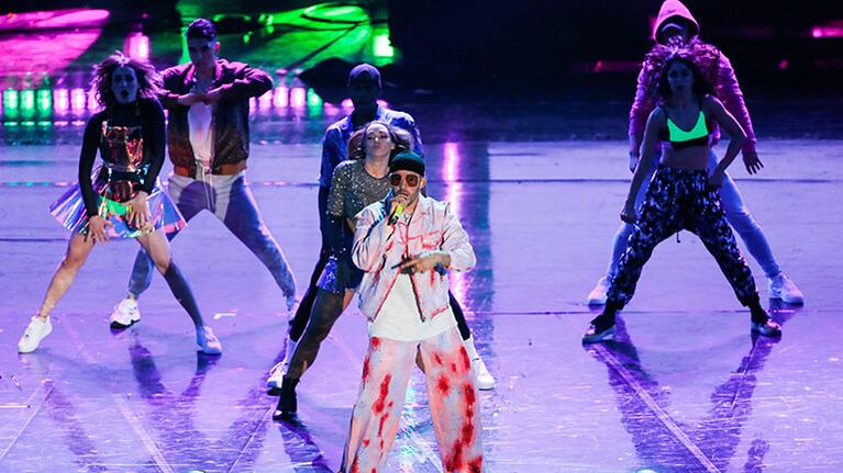 Bad Bunny la rompió en los Spotify Awards con un gran show en vivo