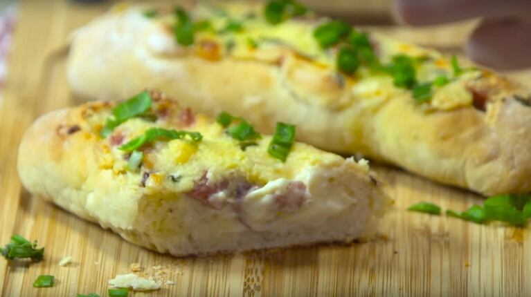 Baguettes rellenas: seguí esta receta y enriquece tus meriendas 