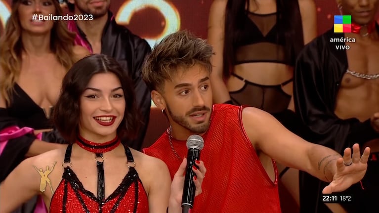 Bailando 2023: Yeyo de Gregorio enfrentó la versión de celos con su bailarina Martu Morales
