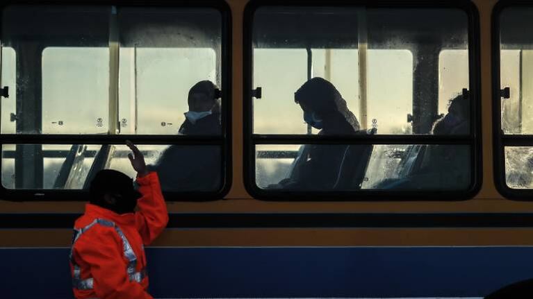 Bajó considerablemente el uso del transporte público en el AMBA: los datos oficiales