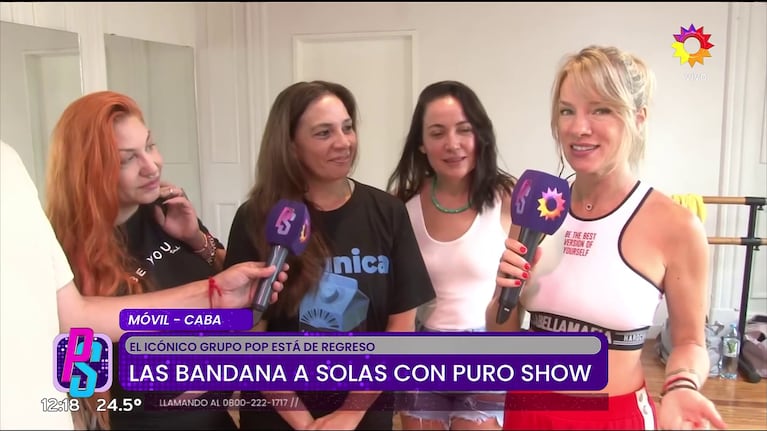 Bandana habló en Puro Show (Foto: captura de eltrece).