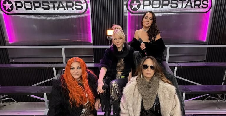Bandana volvió a Popstars después de 25 años y sorprendió a las participantes. Crédito: Captura