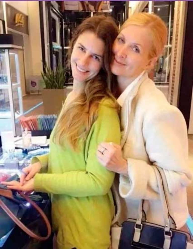 Bárbara Coppola y su mamá, Amalia Yuyito González.