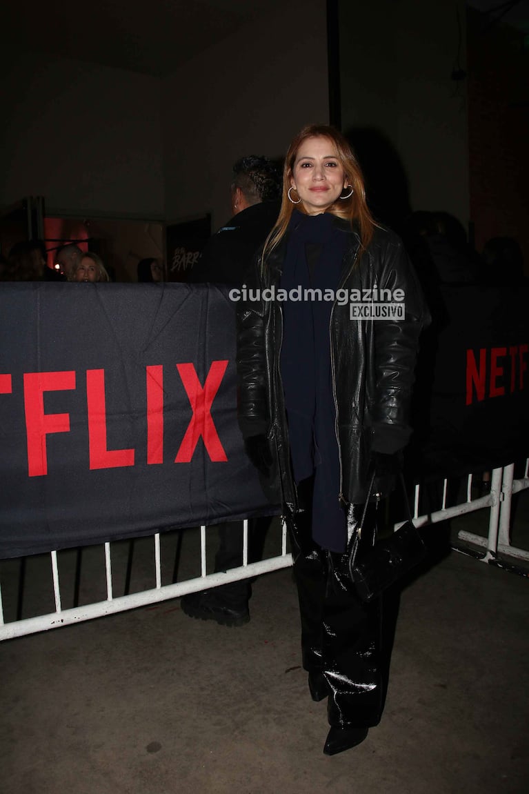 Bárbara Lombardo en el estreno de En el Barro (Foto: Movilpress).