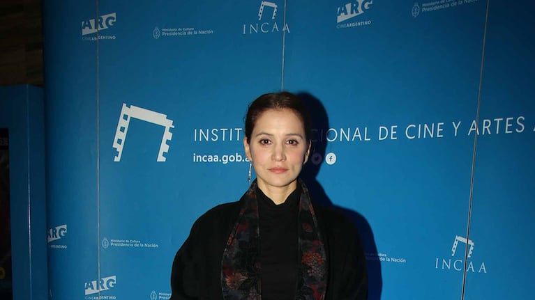 Bárbara Lombardoen el estreno de Muere, monstruo, muere en el cine Gaumont. (Foto: Movilpress)