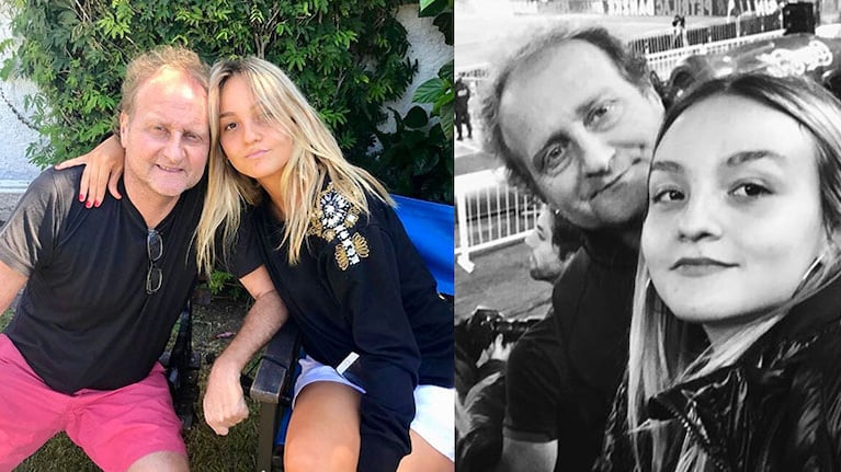 Bárbara recordó a su papá en el Día del Padre.