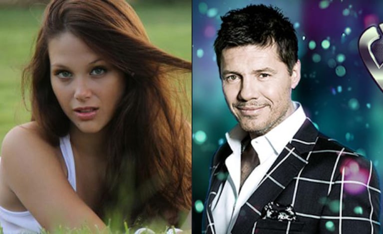 Barbarita Vélez y Marcelo Tinelli (Foto: Web).