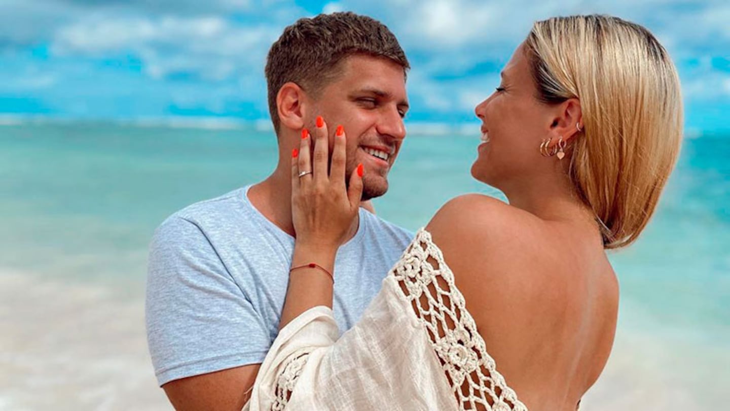 Barbie Vélez anunció que Lucas Rodríguez le pidió casamiento en Punta Cana: ¡Sí! ¡Hoy y siempre!