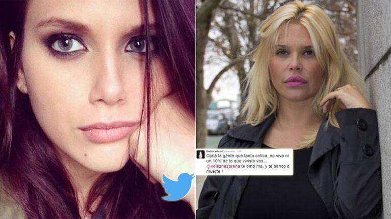 Barbie Vélez defendió a Nazarena tras las críticas (Foto: Web y Twitter)