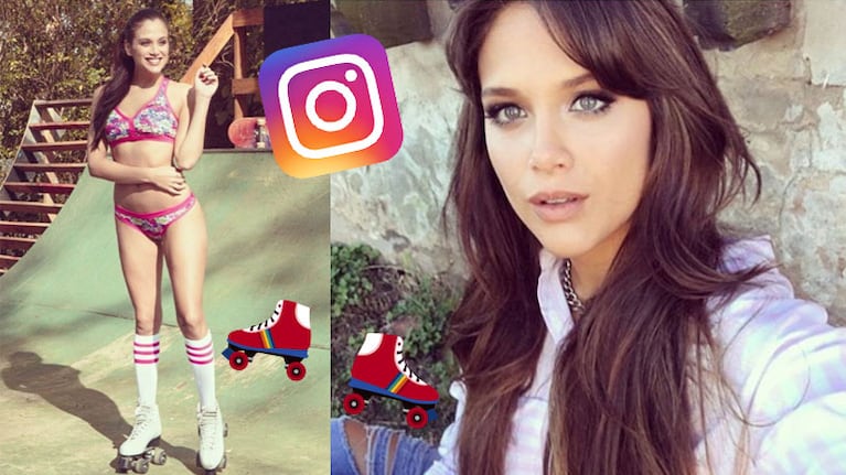 Barbie Vélez, divina en lencería y patines (Fotos: Instagram).