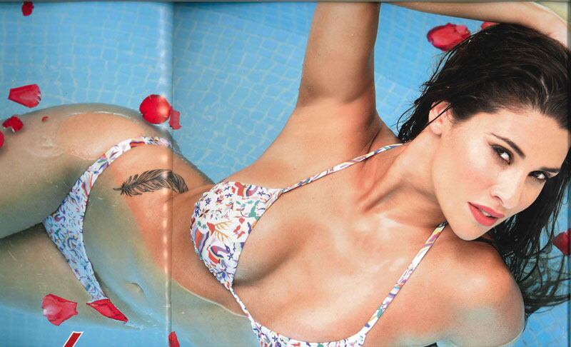 Barbie Vélez, Melina Lezcano e Ivana Nadal en el calendario de revista Caras. (Foto: Caras)