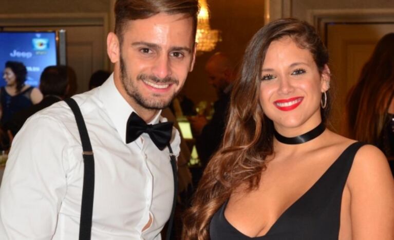 Barbie Vélez, muy cerca de un futbolista uruguayo en un evento: ¡mirá las fotos del bombonazo!